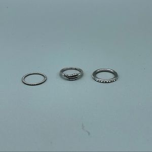 Silver Joint Rings